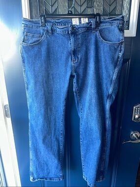 RedHead Men's Blue Straight-Leg Jeans